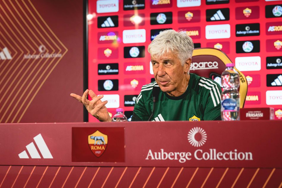 Gasperini: “Soulé e Dybala assenti. Totti? Una risorsa preziosa”