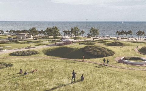Inizia la riqualificazione del Parco del Mare di Ostia, cantieri previsti entro fine anno