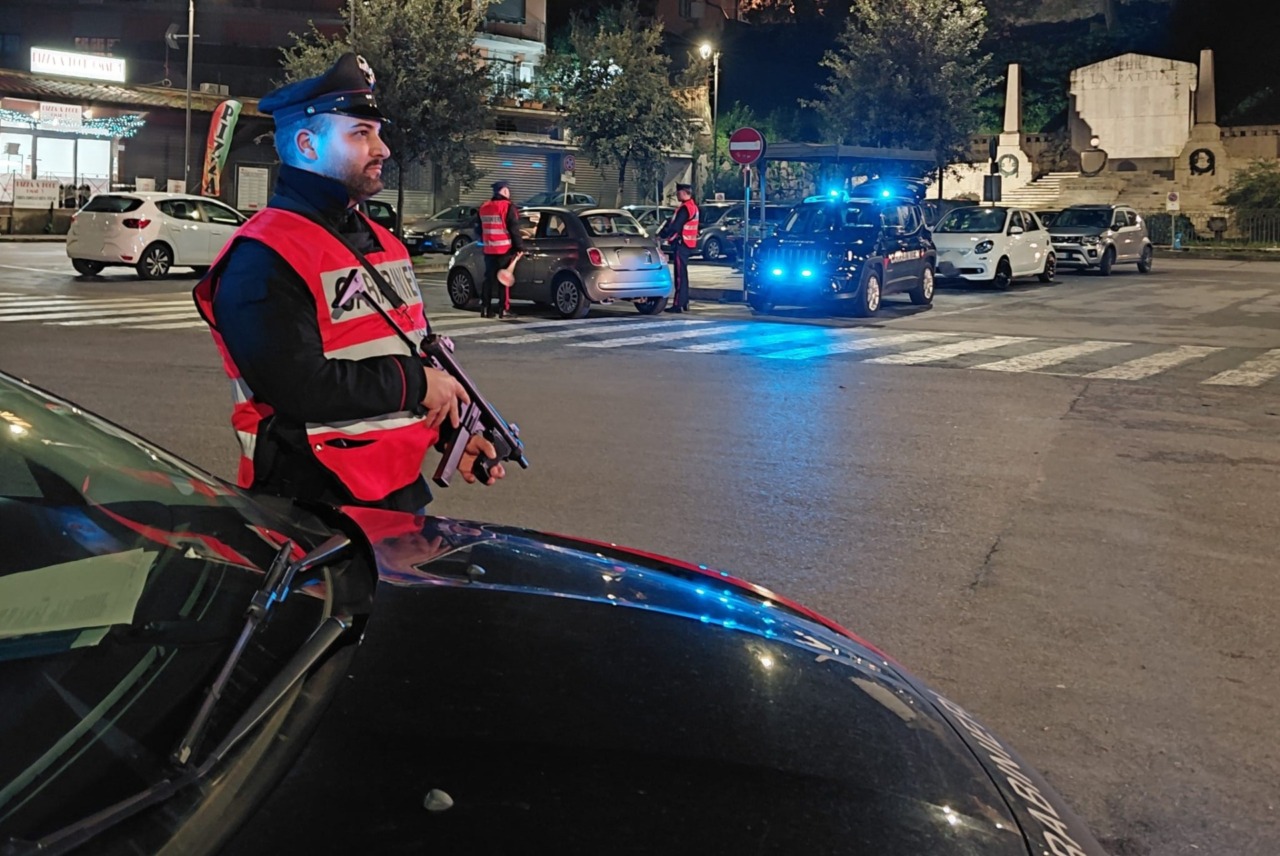 Operazione dei Carabinieri a Velletri contro spaccio e sicurezza stradale