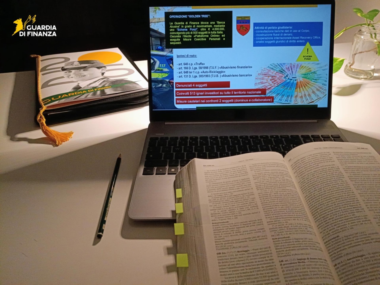 Operazione “Golden Tree”: smascherata una banca abusiva