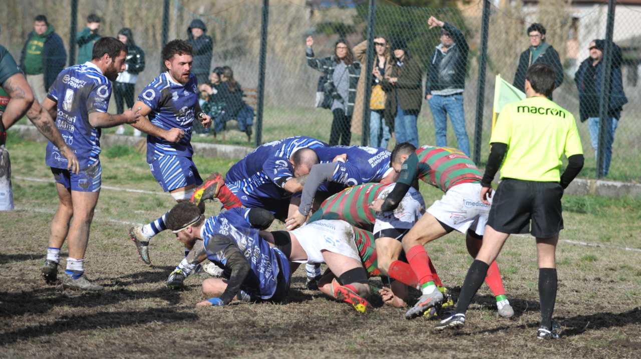 Rugby Anzio Club sconfitto dalla Ternana 32-18: è il quarto ko