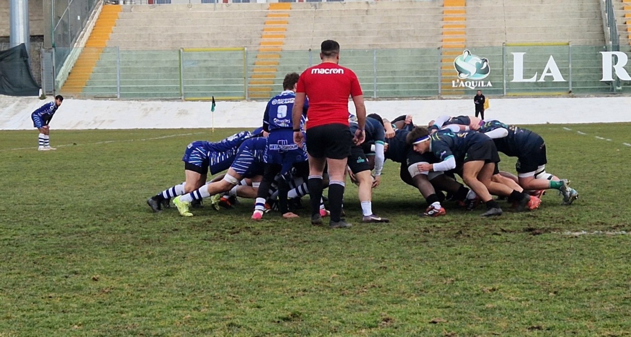 Rugby Anzio, sconfitta a L’Aquila nella fase promozione