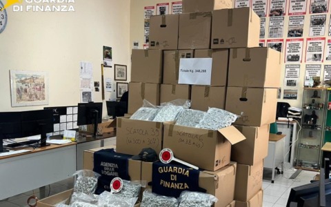 Scoperti tre quintali e mezzo di marijuana in un tir grazie ai cani “Jackpot” e “Frida”