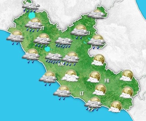 Allerta gialla a Roma e provincia per maltempo: attesi piogge e venti intensi