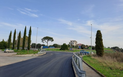 Completati i lavori di illuminazione delle rotatorie sulla Laurentina