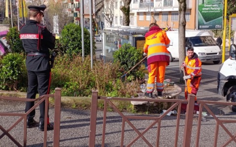 Controlli intensificati nel quartiere Tuscolano: 4 arresti e intervento di decoro urbano