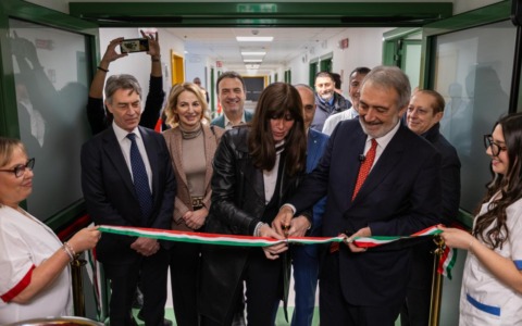 Francesco Rocca inaugura l’unità di geriatria al Policlinico Tor Vergata