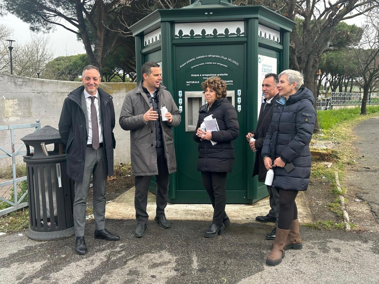 Inaugurate nuove Case dell’Acqua nel Municipio VII di Roma