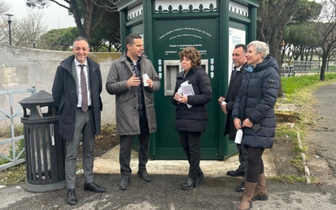 Inaugurate nuove Case dell’Acqua nel Municipio VII di Roma