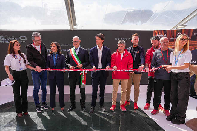 Inaugurato l’Expo Village della Maratona di Roma