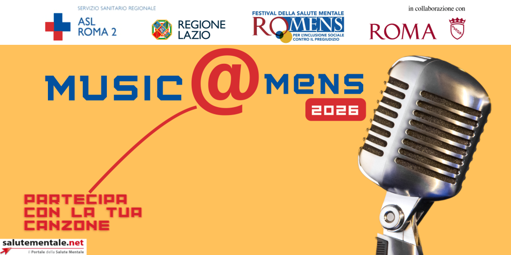 Inizia Music@Mens 2026, concorso per canzoni inedite sulla salute mentale