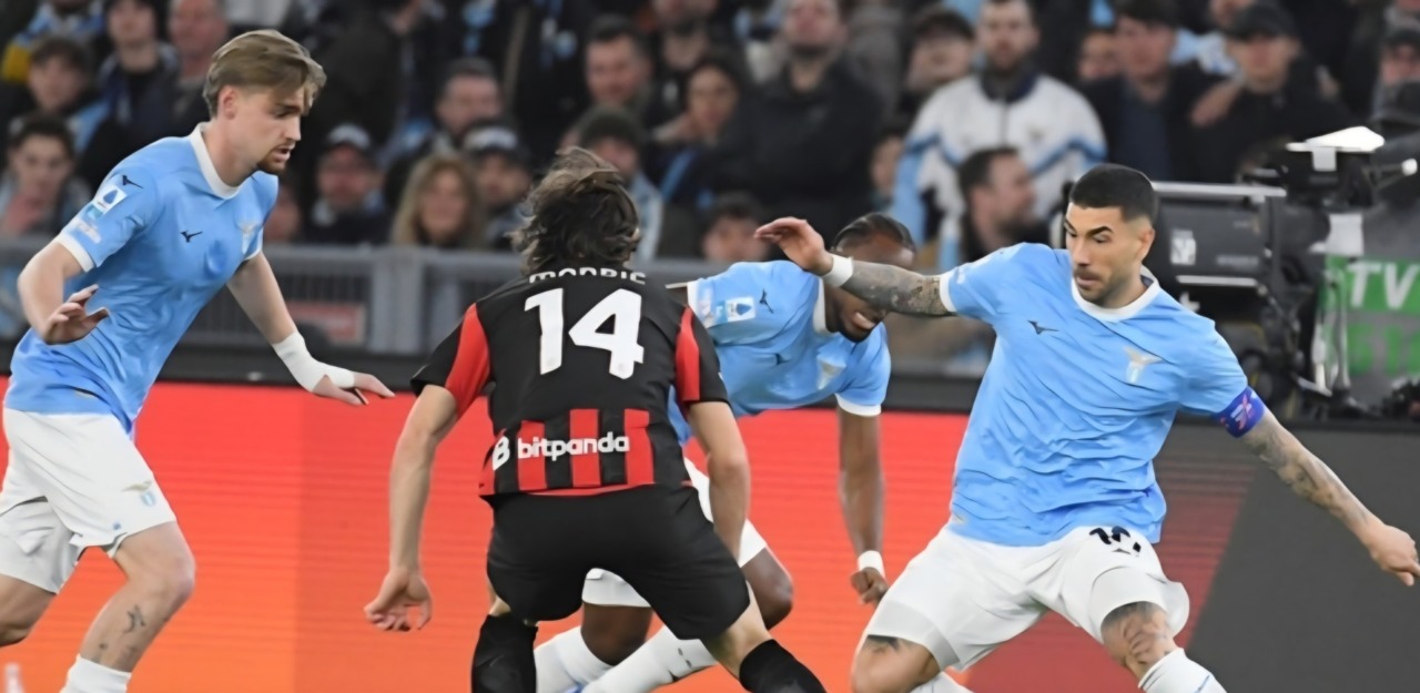 La Lazio supera il Milan 1-0 grazie a Isaksen