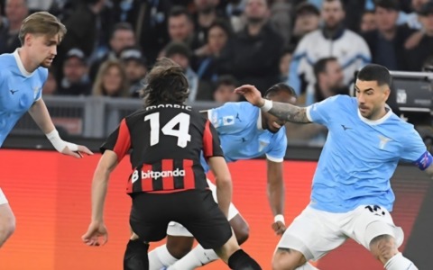 La Lazio supera il Milan 1-0 grazie a Isaksen