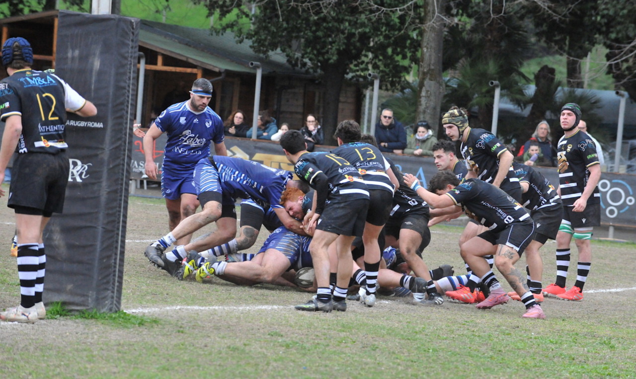 Sconfitta per il Rugby Anzio contro la Nuova Rugby Roma in Serie C