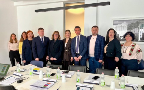 Una delegazione ucraina in visita alla Regione Lazio