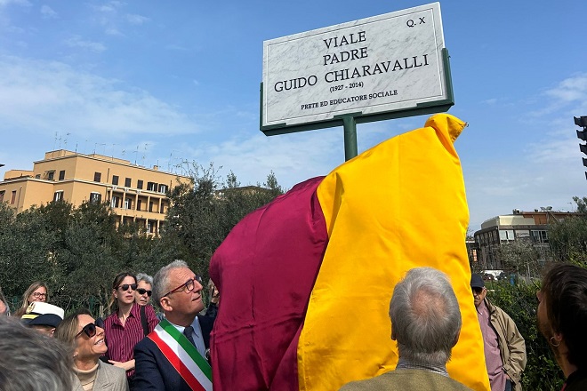 Viale intitolato a Padre Guido Chiaravalli
