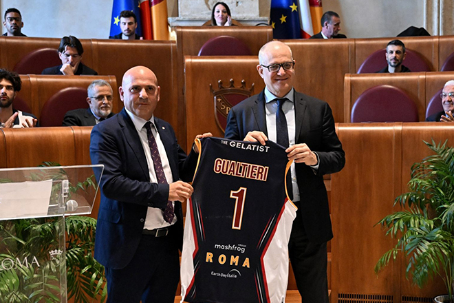 Virtus Roma svela la nuova maglia per la Coppa Italia