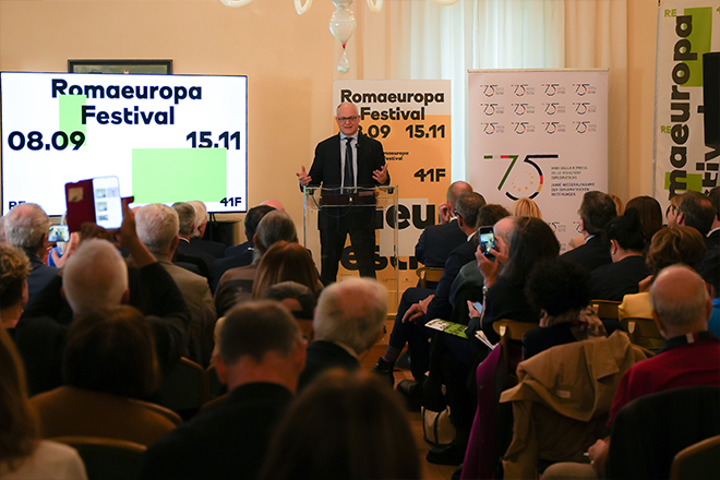Annunciata la 41esima edizione del Roma Europa Festival