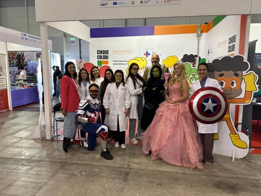 ASL Roma 1 al Romics: salute e prevenzione in modo ludico