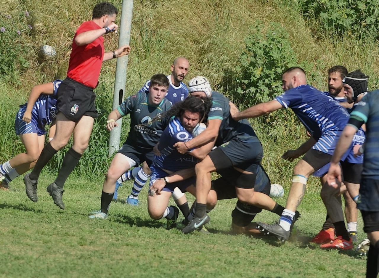 Il Rugby Anzio conquista la vittoria contro L’Aquila con un punteggio di 15 a 7