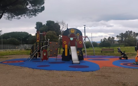 Inaugurata l’area ludica al Parco Giovanni Dupré