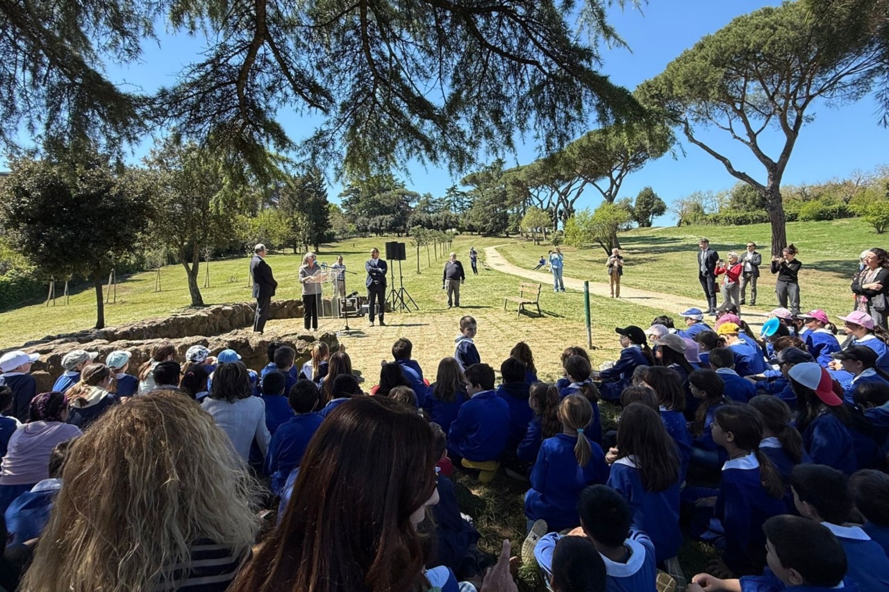Inaugurato il micro bosco al Parco Volusia nel Municipio XV