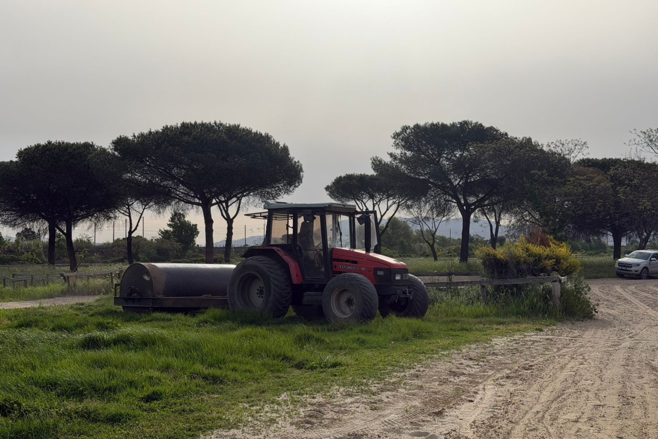 Lavori all’Ippodromo delle Capannelle per ripristinare le piste