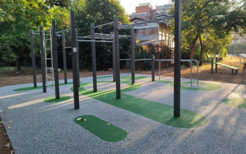 Nuova area fitness al Parco della Resistenza