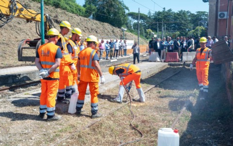 Proseguono i lavori sulla ferrovia Roma-Viterbo: bonifica bellica dopo Pasqua