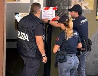 Sigilli per una sala scommesse di Tivoli dopo la presenza di minori